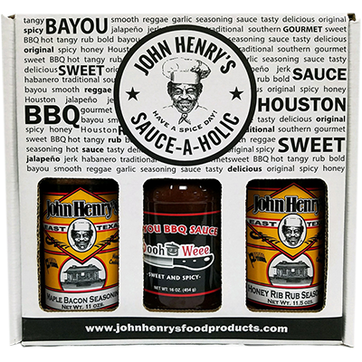 Sauce-A-Holic Combo Gift Packs ( Root Hog 3 Pack )