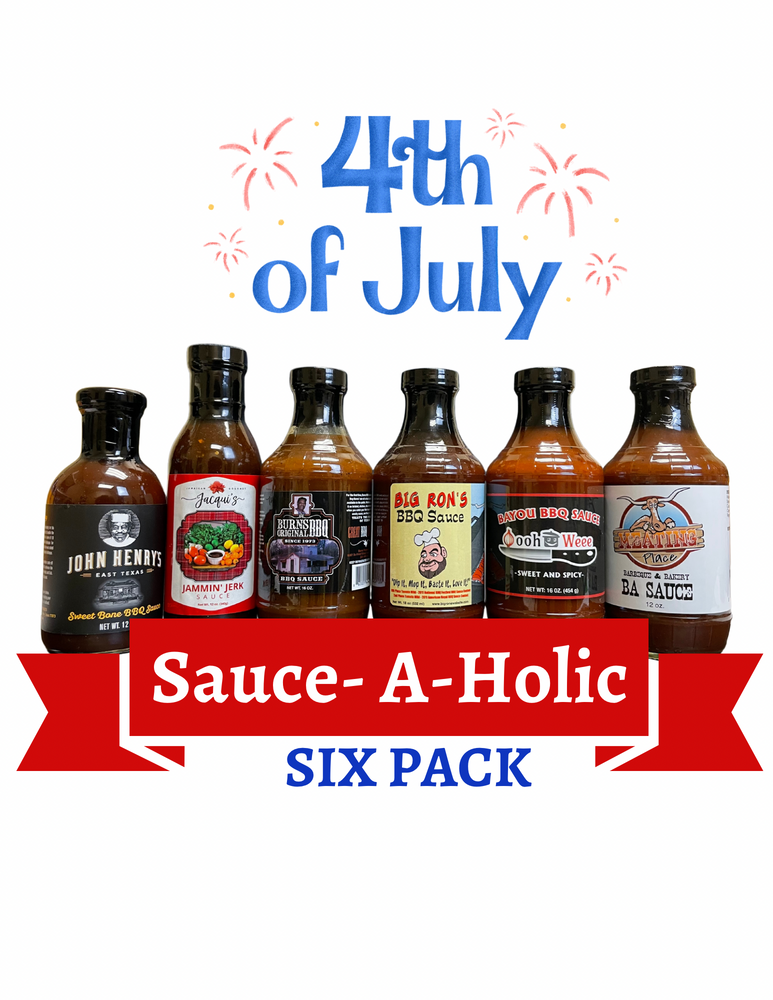 4th of July Sauce-A-Holic Six Pack