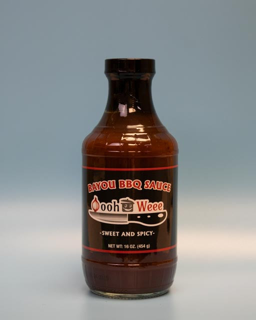 Oooh Weee Bayou BBQ Sauce 16 oz. – John Henry's Food Products