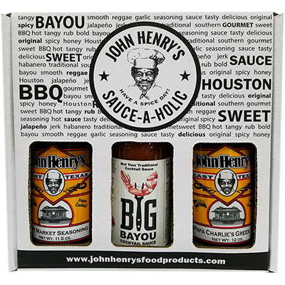 Sauce-A-Holic Combo Gift Packs ( Fisherman Wharf 3 Pack ) – John Henry's  Food Products