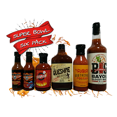 Super Bowl Sauce-A-Holic Six Pack