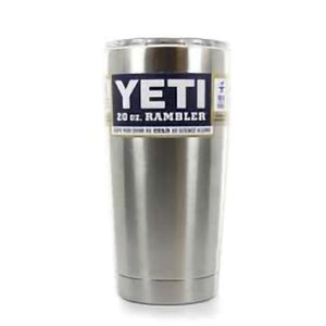 Yeti Rambler Vacuum Insulated Colster - Stainless Steel